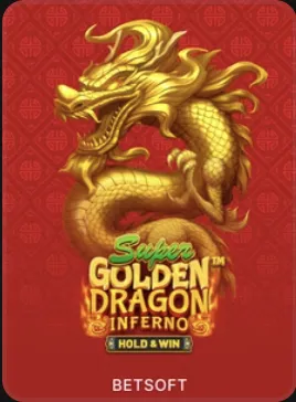 Super Golden Dragon Inferno Hold & Win slot at Chancer